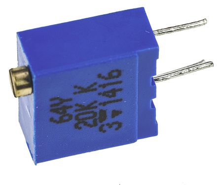 Vishay - M64Y203KB40 - Vishay 64Y ϵ 1922е ת ͨ ΢ M64Y203KB40, Ӷ, 20k 10%, 1/2W		