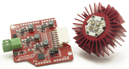 Intelligent Embedded Solutions - IES-SHIELD-RGBW - IES IES-SHIELD-RGBW 4-Channel LED Lighting չ, ʹ Arduino		