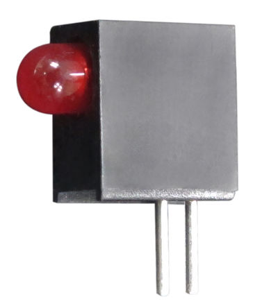 Kingbright - L-710A8EW/1LID - Kingbright L-710A8EW/1LID ɫ ֱ LED ָʾ, 40, 1 LED, 2.5 V, ͨװװ		