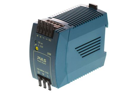 PULS - ML30.101 - PULS 25W ģʽ DIN 尲װԴ ML30.101, 80%Ч, 240V ac, 5A, 5.5V dc 5V dc/		