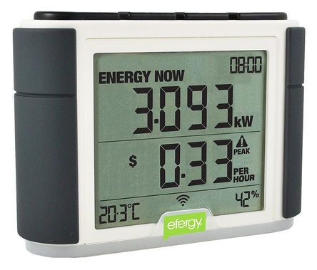 Efergy - Elite Classic - Efergy Elite ϵ ELC-CT 4λ LCD ֹʱ		