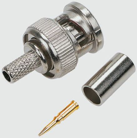 TE Connectivity - 5413589-3 - TE Connectivity 75 ֱ °װ  BNC  5413589-3, 0  2GHz, ѹ ˽, BELDEN 8218, 		