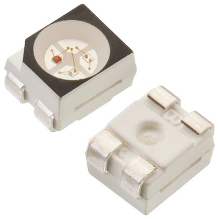 Wurth Elektronik - 150141M173100 - Wurth Elektronik ɫ ɫ/ɫ/ɫ LED 150141M173100, 30mA, 120 ӽ, 4  3528 (1411) װ		