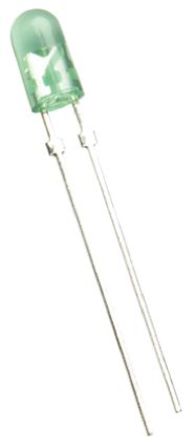 Broadcom - HLMP-AM75-45CDD - Broadcom ɫ (530 nm ) LED HLMP-AM75-45CDD, 3.2 V, 6150 mcd, 30 x 70ӽ 5mm (T-1 3/4) ͨ		