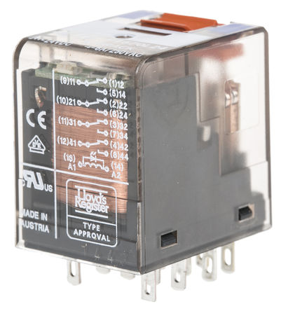 TE Connectivity - PT570L24 6-1415001-1 - TE Connectivity PT570L24 6-1415001-1 4 ˫ PCB װ Ǳ̵, 24V dc		