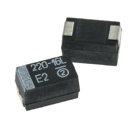 Vishay - TR3E227K016C0100 - Vishay Extreme TR3 ϵ 220F 10% SMD  TR3E227K016C0100, 16 V ֱ, 7343-43 װ, 100m ESR, +125C		