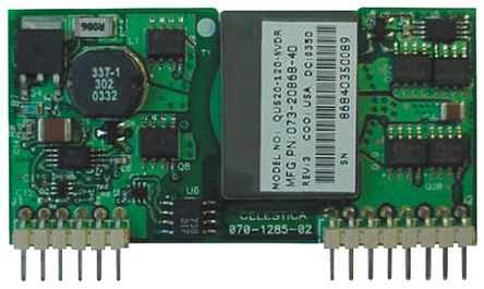 Murata Power Solutions - QUS20-120-NVDR-1C - Murata Power Solutions 240W ʽֱ-ֱת QUS20-120-NVDR-1C, 36  55 V ֱ, 12V dc, 20A, 2kV dcѹ, 95.6%Ч		