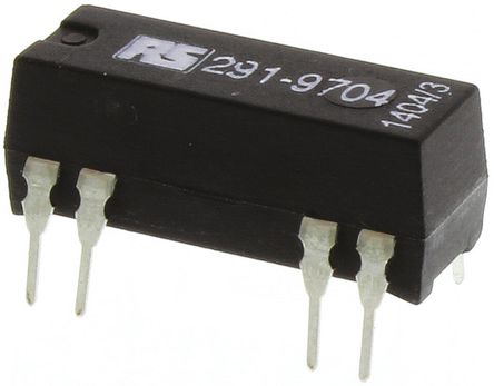 RS Pro - DIP05-1C90-BV704 - RS Pro DIP05-1C90-BV704 ˫ Ƭ̵, 0.25 A, 5V dc, 19.3 x 6.4 x 5.1mm		