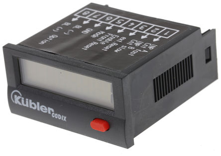 Kubler - 6.130.012.862 - Kubler 8λ LCD ּ 6.130.012.862, -9999999  99999999ʾΧ, ѹ, 12kHzƵ, 4  30 V ֱԴ		