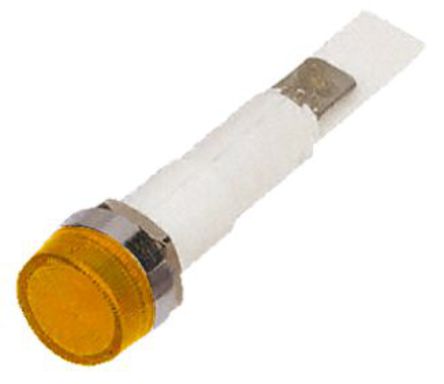 Arcolectric - C027700NAF - Arcolectric C027700NAF 14.6 mm ͹ ɫ neon ָʾ, ƬӶ, 10mmװ׳ߴ, 110 V 		