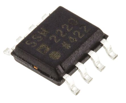 Analog Devices - SSM2220SZ - Analog Devices SSM2220SZ, ˫ PNP , 20 mA, Vce=36 V, HFE:60, 8 SOICװ		