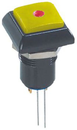 Apem - IPC1SAD5L0S - Apem IPC1SAD5L0S IP67 ɫ  -  ɫLED 尲װ ť, 5 A@ 28 V ֱ		