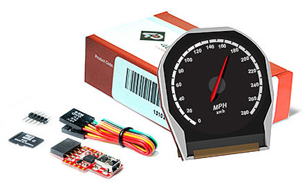 4D Systems - SK-220RD - 4D Systems 1.38in TFT LCD ʾ		