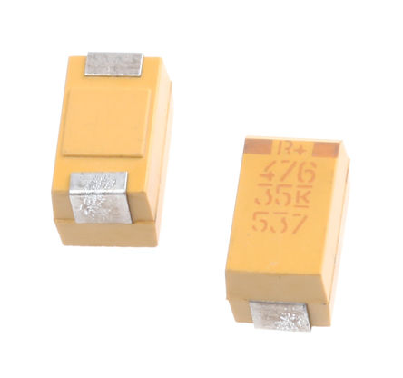 KEMET - T495X476K035ATE200 - KEMET T495 ϵ 47F 10% SMD  T495X476K035ATE200, 35 V ֱ, X װ, 200m ESR, +125C		