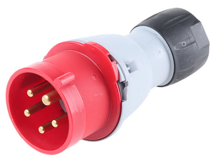 ABB - 2CMA168131R1000 - 416PFV6 - ABB Easy & Safe ϵ ɫ 3P+N+E ҵԴ °װ ͷ 2CMA168131R1000 - 416PFV6, 16A, 346  415 V, IP44, ෴		