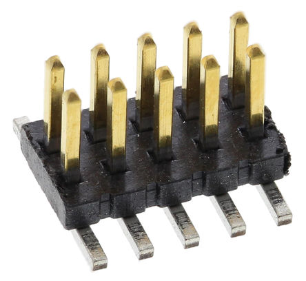 Samtec - FTS-105-01-L-DV - Samtec FTS ϵ 10· 1.27mmھ (2) ֱ Ź FTS-105-01-L-DV, Ӷ˽, 1.75A, 氲װ		