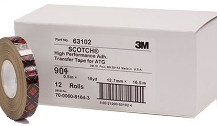 3M - 904 12mmx44m - 3M? ATG904 ɫ PET ˫ϴ 904 12mmx44m, 12mm x 44m, 0.05mm		