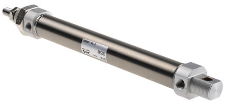 SMC - CD85N25-160-B - SMC C85 ϵ ˫ ϸԲͲ CD85N25-160-B, 160mmг, 1 MPaѹ, 25mm׾, G 1/8˿, -10  +60C		