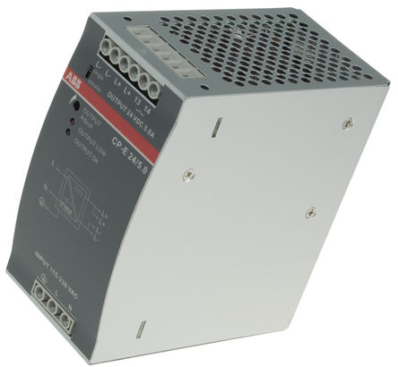 ABB - 1SVR427034R0000 - ABB CP-E ϵ 120W ģʽ DIN 尲װԴ 1SVR427034R0000, 86%Ч, 230V ac, 5A, 24V dc 24V dc/		