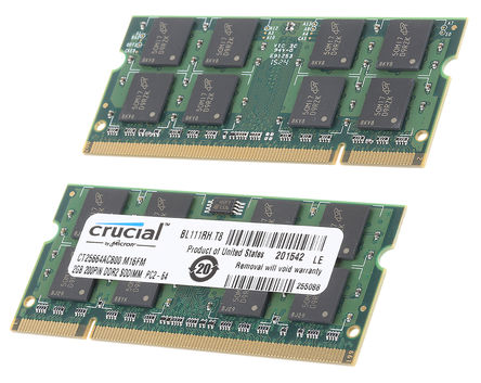 Crucial - CT2KIT25664AC800 - Crucial 4 GB 800MHz ʼǱ ڴģ		