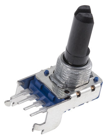 Alps - RK11K1120A2B - Alps RK11K ϵ 10k 20%  ̼Ĥλ RK11K1120A2B, 0.05W, 6 mm ֱ, 尲װͨף		