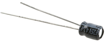 Panasonic - ECEA1EKS4R7 - Panasonic KS ϵ 25 V ֱ 4.7F ͨ  ECEA1EKS4R7, 20%ݲ, +85C		