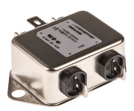 Schaffner - FN610-6-06 - Schaffner FN610 ϵ 6A 250 V /ֱ, 400Hz װ RFI ˲ FN610-6-06, ˿Ӷ		