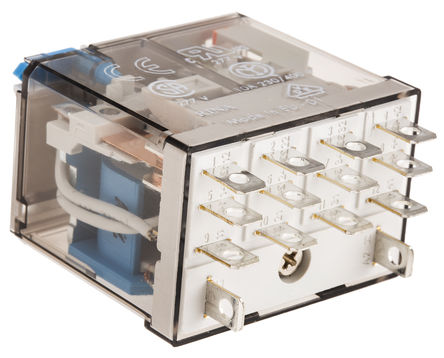 Finder - 56.34.9.024.0040 - Finder 56.34.9.024.0040 4 ˫ ʽ Ǳ̵, 12 A, 24V dc		