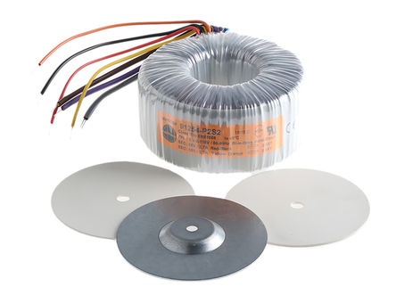 Nuvotem Talema - 91967-P2S2 - Nuvotem Talema 300VA 2 αѹ 91967-P2S2, 2 x 55V acμѹ, 115 (Dia.) x 58mm, 50  60 Hz		