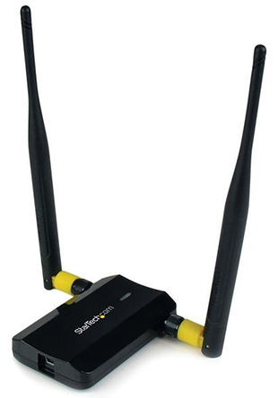 Startech - USB300WN2X2D - Startech  USB300WN2X2D, USB 2.0ӿ (802.11 b/g/n) 2.4 GHz5 GHz, 300Mbit/s		