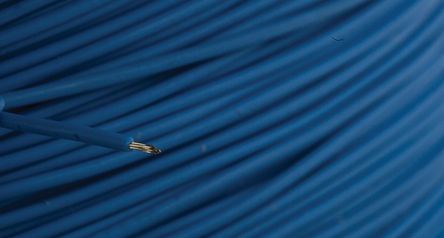 Alpha Wire - 6711 BL001 - Alpha Wire EcoWire ϵ 305m ɫ 26 AWG о ڲߵ 6711 BL001, 0.14 mm2 , 7/0.16 mm оʾ, 600 V		