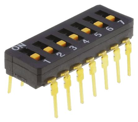 Omron - A6D7100 - Omron A6D7100 IP64 7λ ƽ ͨ DIP , 7P, 30 mA @ 30 V ֱ		