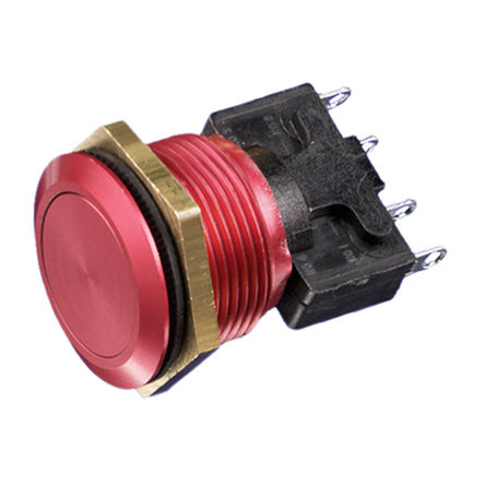 ITW - 76-9513/4044R - ITW 76-9513/4044R IP67 ɫ ˲ ˫ - / 尲װ ť, 10 A @ 250 V 		