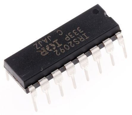 Infineon - IRS2092PBF - Infineon IRS2092PBF D  ƵŴ, 9MHz, 60dB, +125 C, 16 PDIPװ		