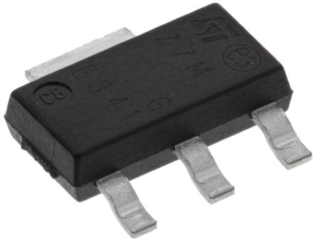 STMicroelectronics - Z0107MN 5AA4 - STMicroelectronics Z0107MN 5AA4 ˫ɿع迪Ԫ, 1A, 600Vֵ, 7mA 1.3V, 3+Tab SOT-223װ		
