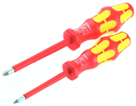 Wera - 05073601001 165 i PZ/S # 1+2 - Wera 2װ Ե Pozidriv ͷ ͷ ˿׼ 05073601001 165 i PZ/S # 1+2		