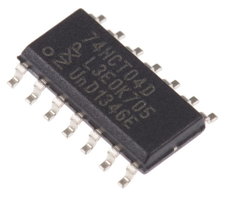 Nexperia - 74HCT04D - NXP 74HCT04D , 4mA, 4.5  5.5 VԴ, 14 SOICװ		