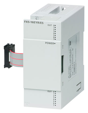 Mitsubishi - FX5-8EYT/ESS - Mitsubishi FX5 ϵ PLC /ģ FX5-8EYT/ESS, 40 x 90 x 83 mm		