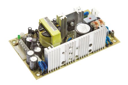 Mean Well - MPS-65-24 - Mean Well 64.8W  ǶʽģʽԴ SMPS MPS-65-24, 127 to 370 V dc, 90 to 264 V ac, 24V dc, 2.7A, 80%Ч, ʽװ		