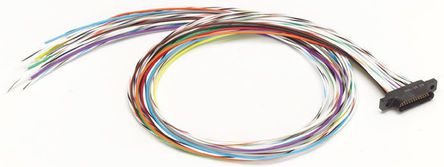 Glenair - MWDL25P-6E5-18 - Glenair 457.2mm 25 ·ʽ΢ D-Sub  ɶ  MWDL25P-6E5-18		