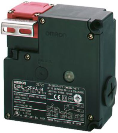 Omron - D4NL-4BFA-B4 - Omron D4NL ϵ ŷ D4NL-4BFA-B4, 綯, 24 V ֱԴ		