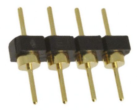 Samtec - BBL-104-G-E - Samtec BBL ϵ 4· 2.54mmھ (1) ֱ Ź BBL-104-G-E, Ӷ˽, 1A, ͨ		