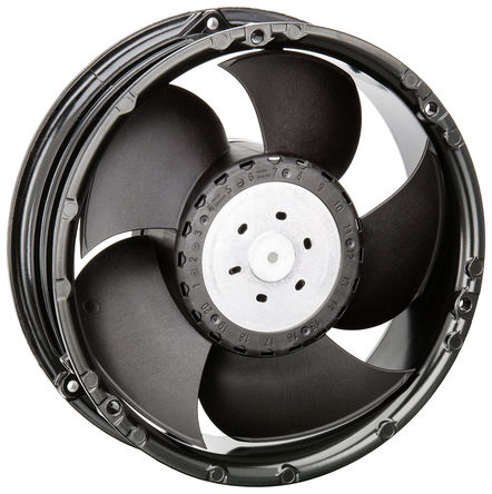 ebm-papst - 6314/2HP - ebm-papst 6300 ϵ 31W 24 V ֱ  6314/2HP, 545m3/h, 5000rpm, 171.5 (Dia.) x 50.8mm		