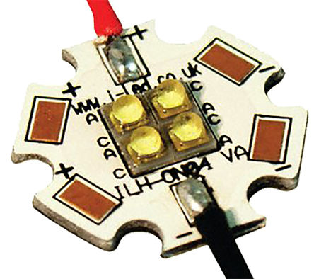 Intelligent LED Solutions - ILH-ON04-ULWH-SC201 - ILS OSLON4 PowerStar ϵ 4 ɫ Բ LED  ILH-ON04-ULWH-SC201, 6500Kɫ, 484 lm		