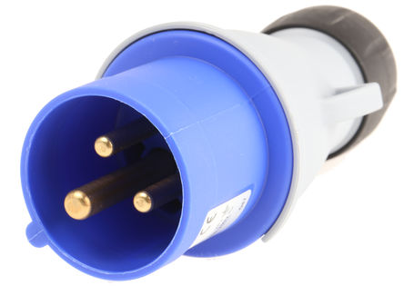 ABB - 2CMA193501R1000 - 216-P6 - ABB Easy & Safe ϵ ɫ 2P+E ҵԴ °װ ͷ 2CMA193501R1000 - 216-P6, 16A, 200  250 V, IP44		