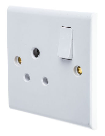 Deta - S1333 - Deta Slimline ϵ IP2X 1  ؼȩ BS 546  S1333, 迪, 5A, 230V ac		