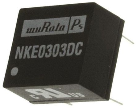 Murata Power Solutions - NKE0515DC - Murata Power Solutions NKE ϵ 1W ʽֱ-ֱת NKE0515DC, 4.5  5.5 V ֱ, 15V dc, 66mA, 3kV dcѹ, PDIPװ		