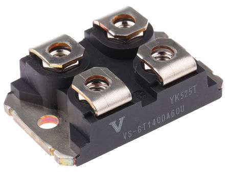 Vishay - VS-GT140DA60U - Vishay VS-GT140DA60U Nͨ IGBT ģ, 184 A, Vce=600 V, 4 SOT-227װ		