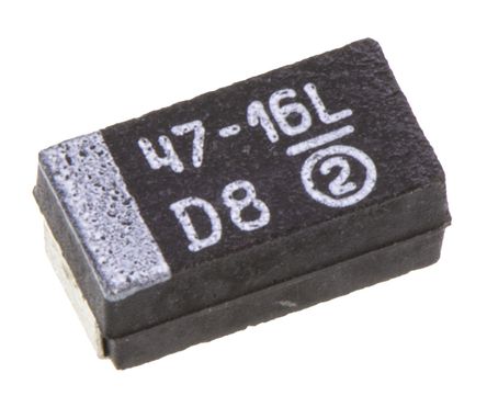 Vishay - 293D476X9016C2TE3 - Vishay 293D ϵ 47F 10% SMD  293D476X9016C2TE3, 16 V ֱ, 6032-28 װ, 1 ESR, +125C		