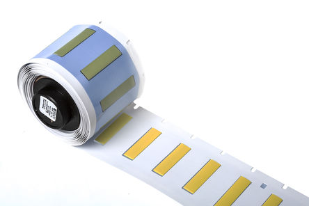 Brady - PSPT-125-1-YL - Brady 100װ ̶ ±ʶ PSPT-125-1-YL, 25.48mm, 5.96 mm, 1.17  2.79mmֱ		